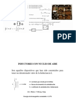 Inductores Núcleo de Aire