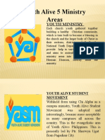 5 Ministry Youth Areas