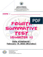 FOURTH summative-test-grade-6-BOOKLET