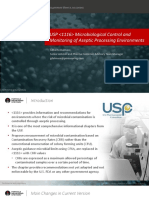 Usp 1116 Microbiological Control and Monitoring of Aseptic Processing Environments