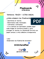 Flashcards Trazo - Letra Ligada