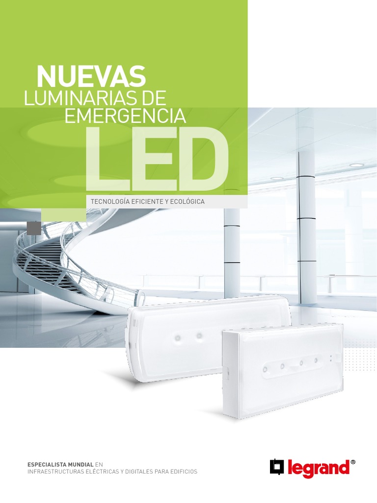 Legrand Luminarias de Emergencia 2018 PDF Diodo emisor de