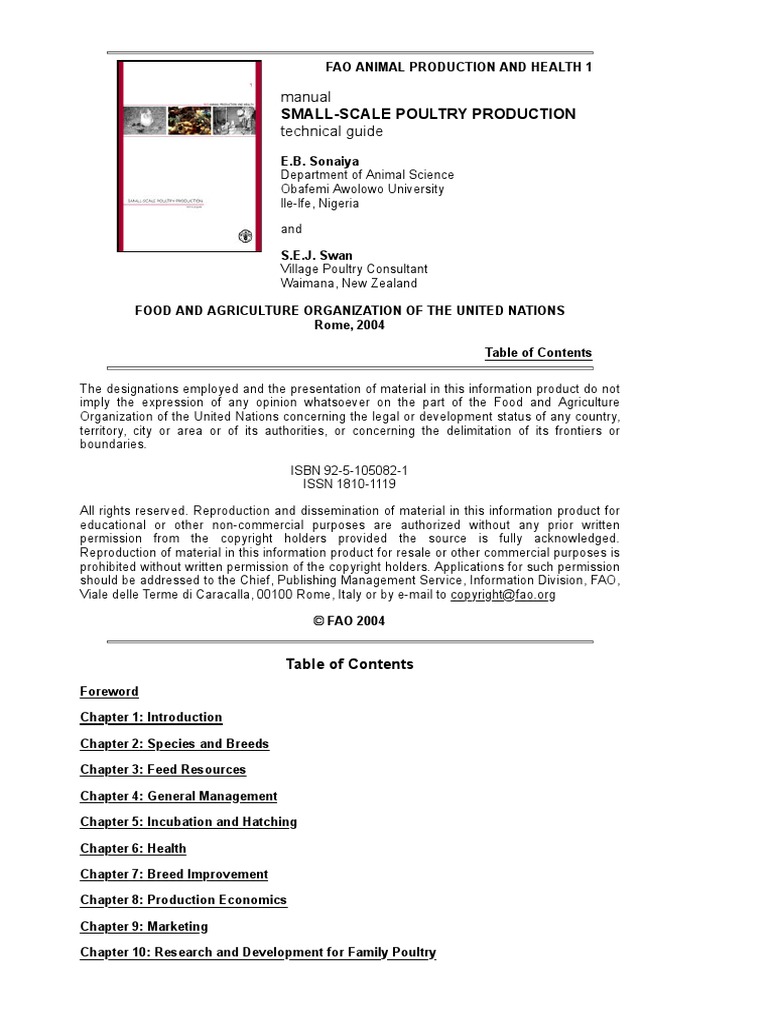 Small scale Poultry Production 00 Cover PDF
