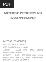 Download METODE PENELITIAN KUANTITATIF 2007 by mh_arasy SN60774284 doc pdf