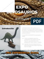 Expo Dinosaurios Escolar - Impresion 3d