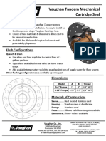 v460 Tandem Mechanical Cartridge Seal Info