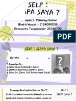 Pertemuan 6 Materi 6 - Presentasi Self, Siapa Saya - Psikologi Sosial (Rusdijanto, DRS., M.Si)