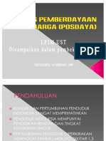 SOSIALISASI POSDAYA