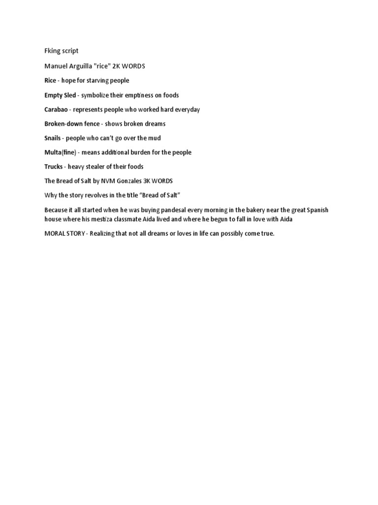 Mni Script Report Lit12 | PDF