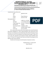 Surat Keterangan Tidak Mengikuti Ujian Nasional