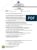 4th Assessment ESP2 Q1