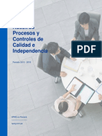 KPMG Procesos y Controles e Independencia 2015