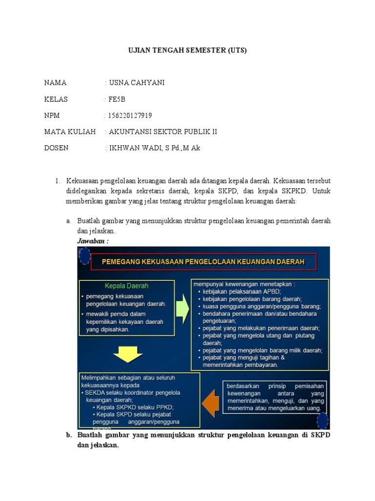 Struktur Keuangan Daerah dan Transaksi Akuntansi | PDF
