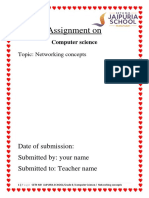 Assignment Front Page 1