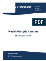 Microprocessor Notes Pruvanchal University