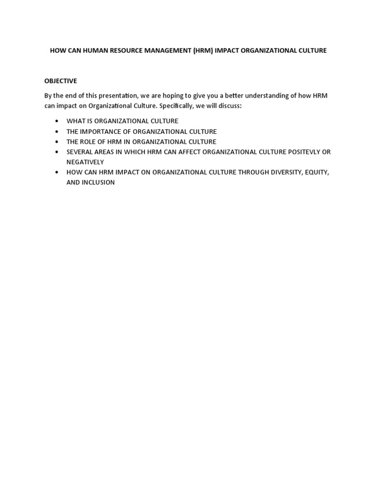 how-can-human-resource-management-impact-on-organizational-culture