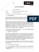 064-18 - Entrega de adelantos para materiales o insumos