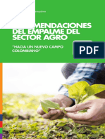 Recomendaciones Del Empalme Sector Agro