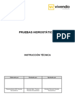 I-18 Pruebas Hidrostaticas