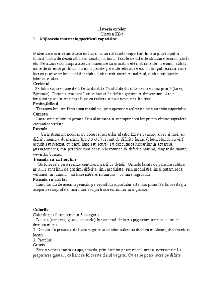 COMPOZITIA | PDF