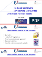 Situated English Teacher Training in Dominican Schools