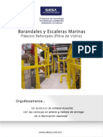 Catálogo Barandales y Escaleras Marinas SIESA®