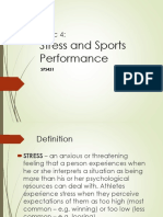 T4 Stress and Sports Performance