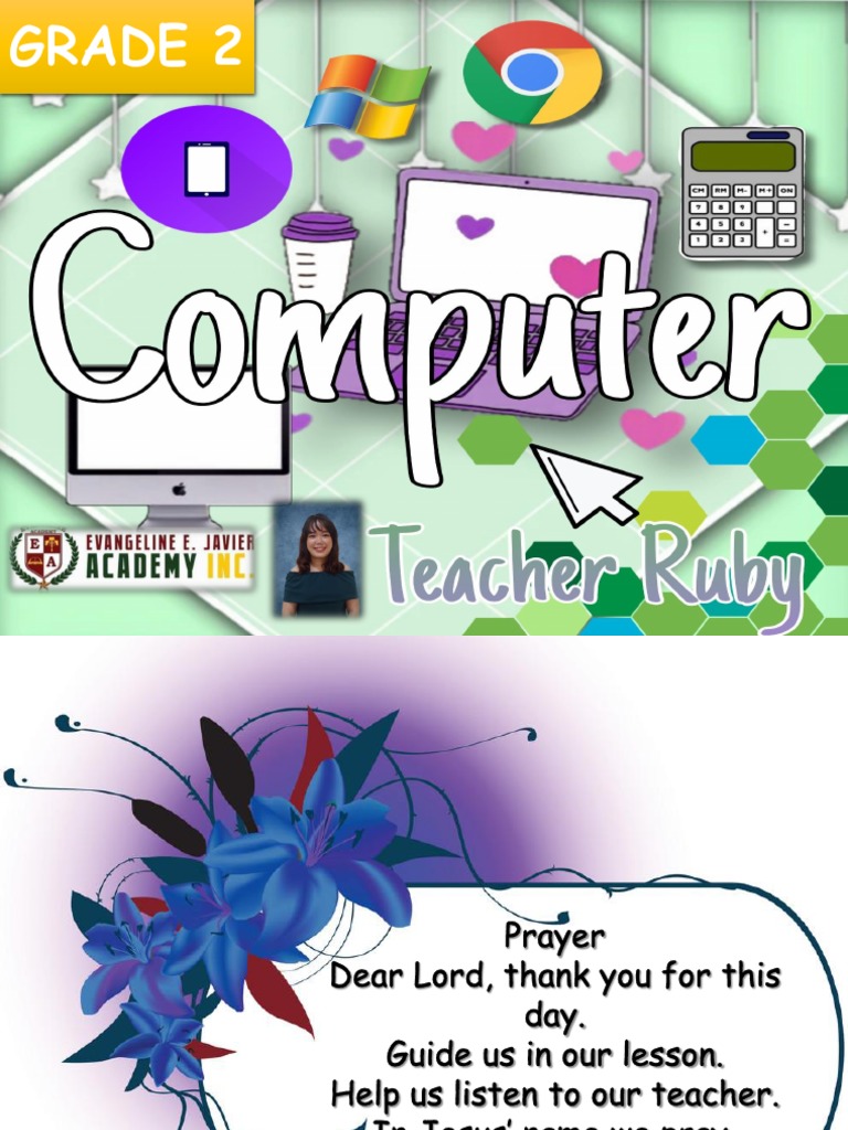 Microsoft Windows Basics for Grade 2 | PDF