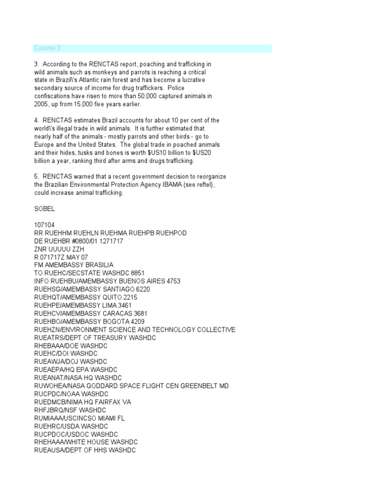 United States Diplomatic Cables Leak - Wikileaks #32 | PDF | Petroleum ...