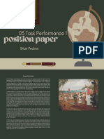 Simple Green and Beige Vintage Illustration History Report Presentation