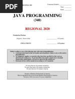 340 - Java Programming - R - 2020