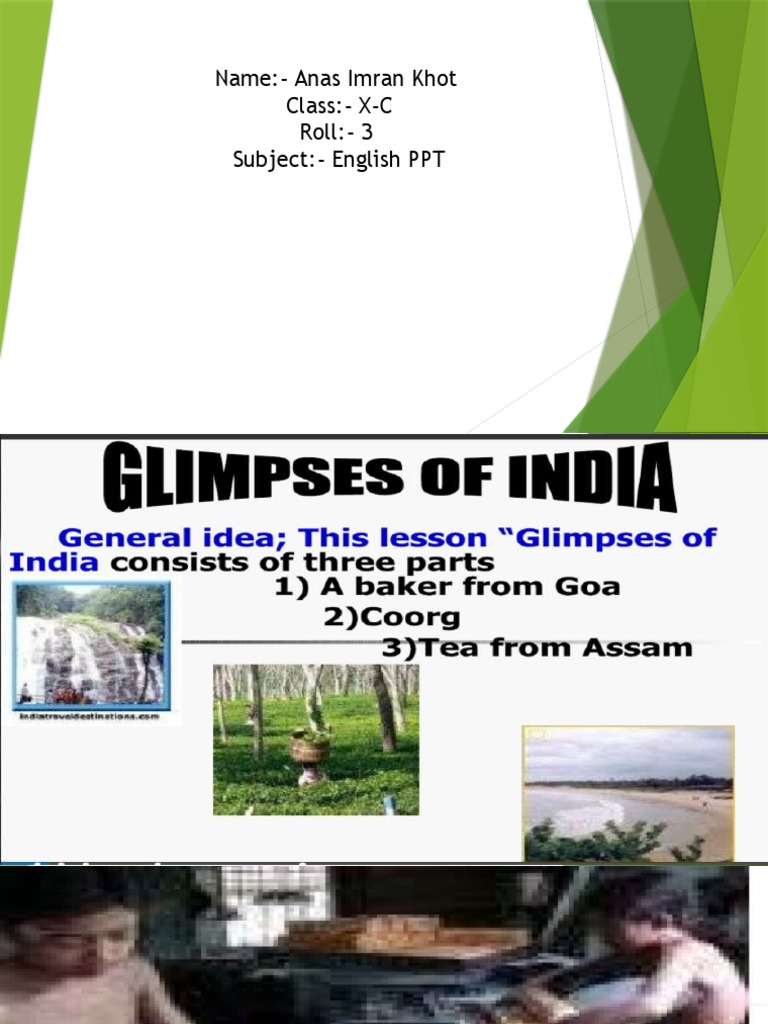 Glimpses of India | PDF