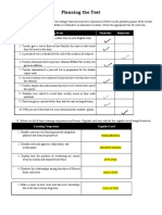 Planning The Test - Acog, C - Answers