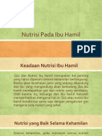 Nutrisi Pada Ibu Hamil