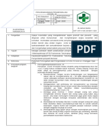 Sop Pencegahan Dan Pengendalian Covid 19