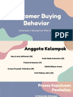 KLP 2 - Manajemen Ritel M2 - Customer Buying Behavior