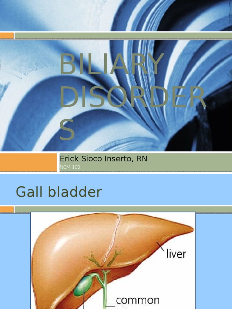 Biliary Disorders Overview | PDF | Pancreas | Pancreatic Cancer