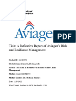 AVIAGEN- Risk and Resilience