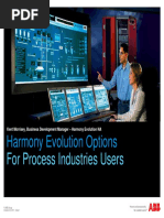 Harmony Evolution Options: For Process Industries Users