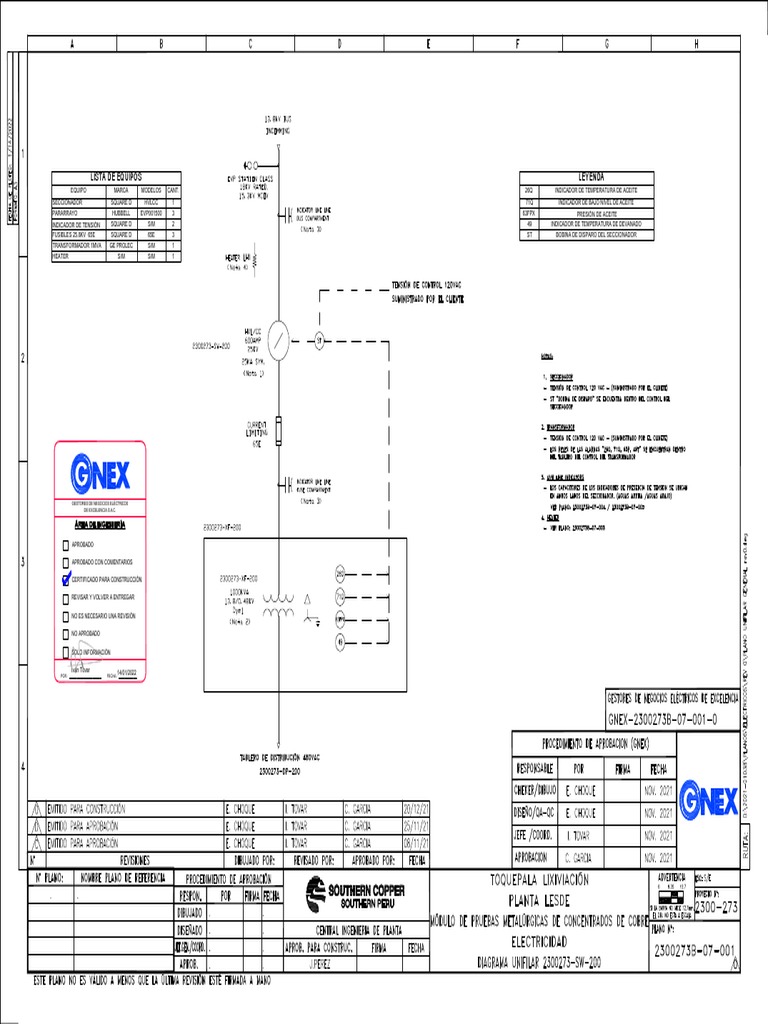 Planos Vendor - Gnex - SE Unitaria | PDF | Poder (Física) | Electrónica