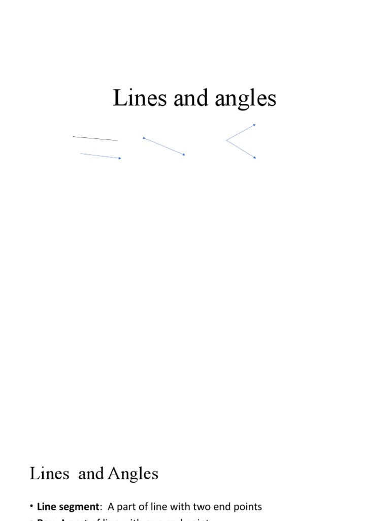Std9 TH Lines and Angle PDF