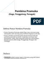 Postur Pembina Pramuka