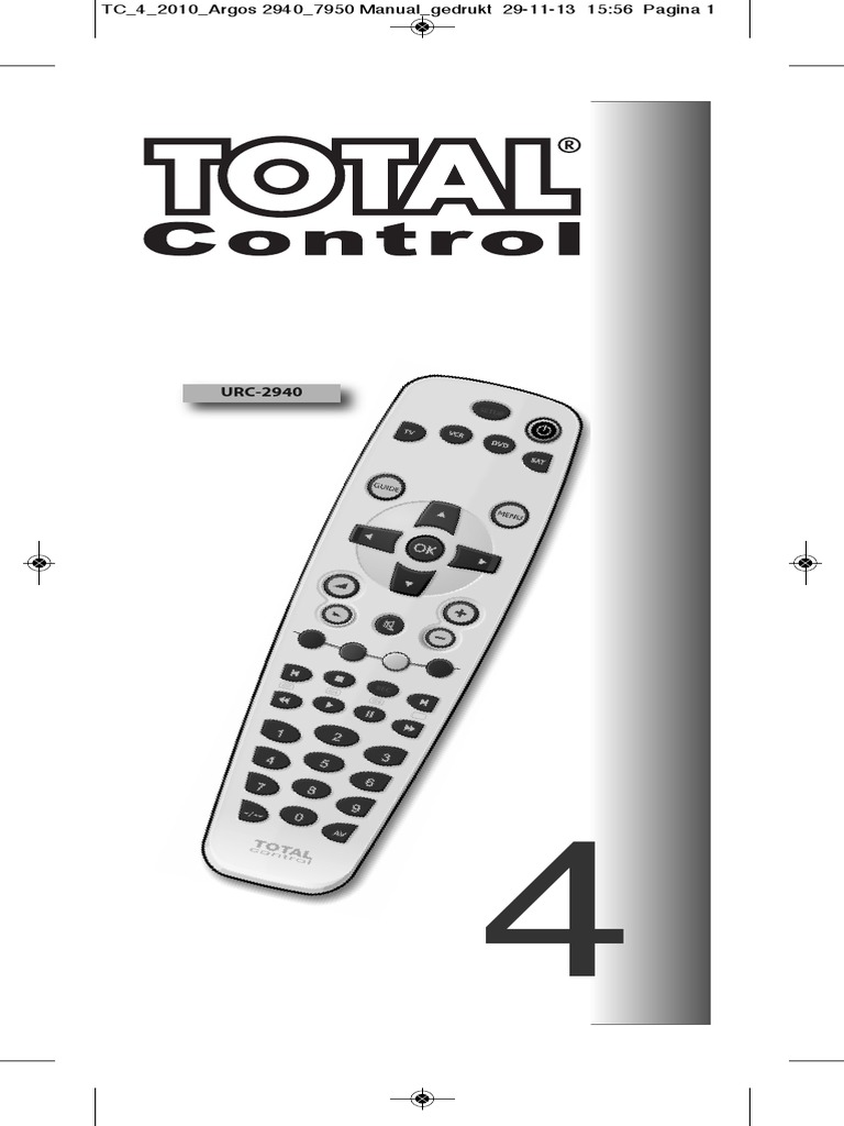 Universal Remote Setup Guide | PDF | Computing | Consumer Goods