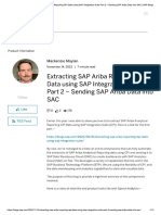 Extracting SAP Ariba Reporting API Data