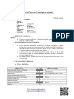 Formato de Historia PsicolÃ Gica Modelo Ficha