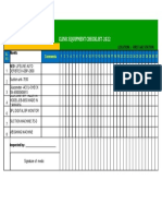 3.clinic Daily Equipment Check List