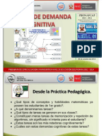 Sesion 8 Niveles de Demanda Cognitiva Ipnm