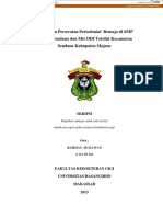 Kebutuhan Perawatan Periodontal Remaja Di SMP Negeri I Sendana Dan Mts DDI Totolisi Kecamatan Sendana Kabupaten Majene