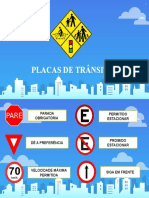 Placas de Trânsito (1)