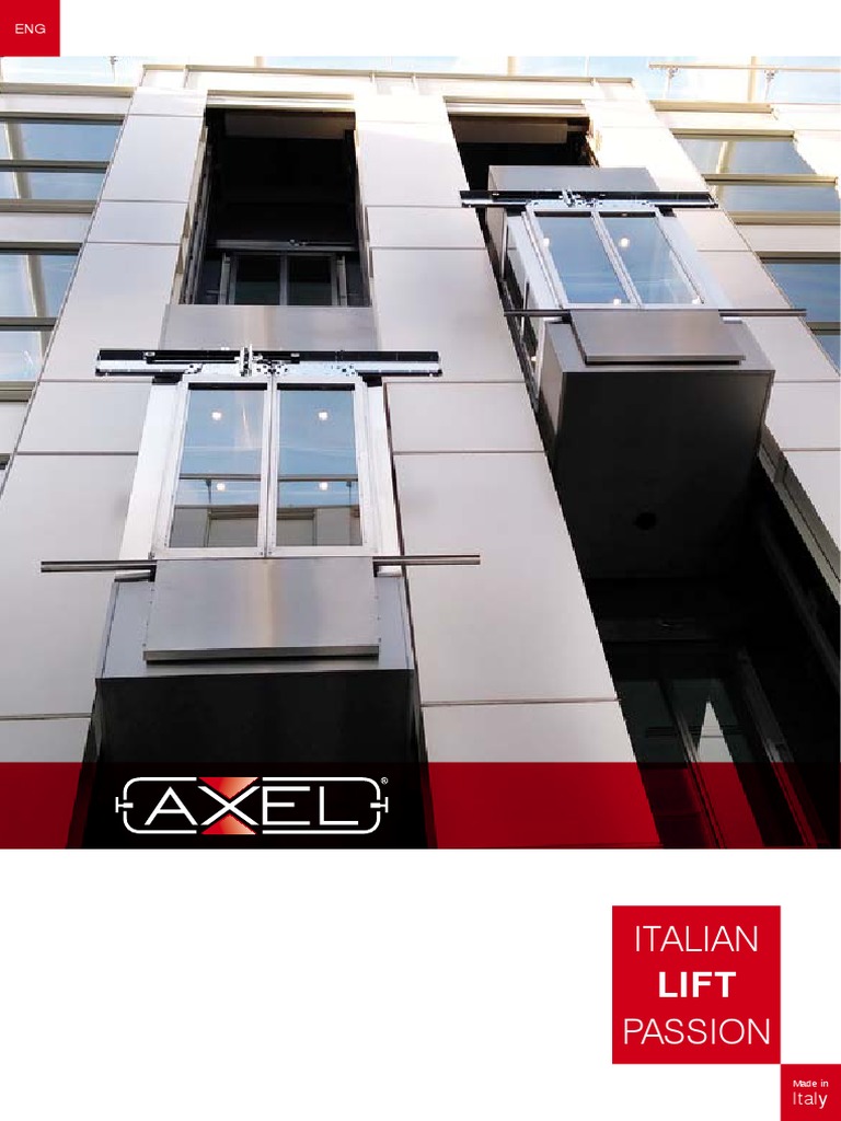Custom Axel Elevators and Lifts Solutions | PDF | Elevator | Electric Motor